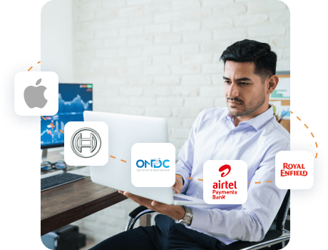 Versatile outsourced sales team illustration
