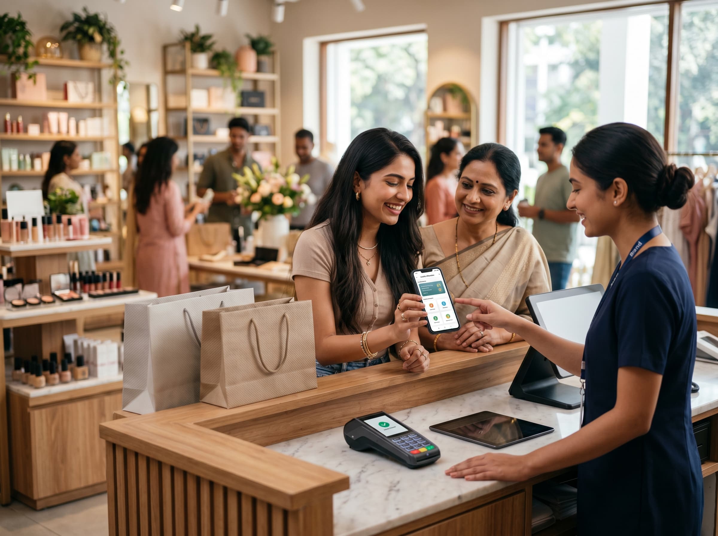 Consumer loyalty program engagement in a modern retail environment