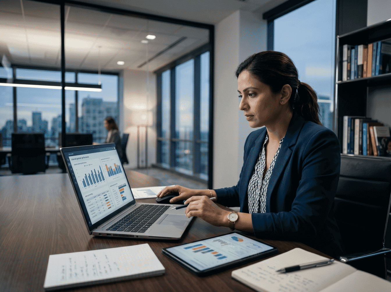 Dealer loyalty program operations and analytics workspace