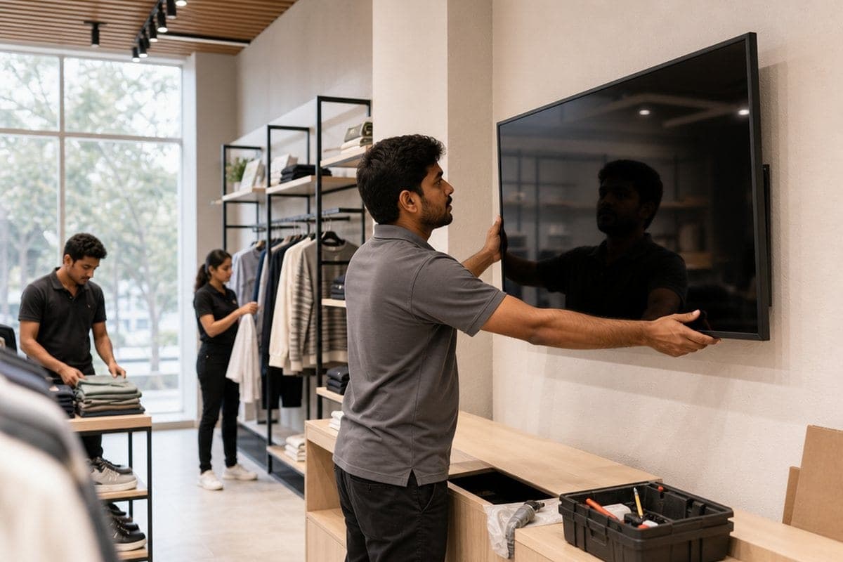 Indoor vs Outdoor Digital Signage: 8 Key Differences & Tips