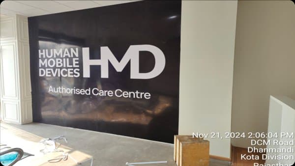 Glass branding for retail store facade