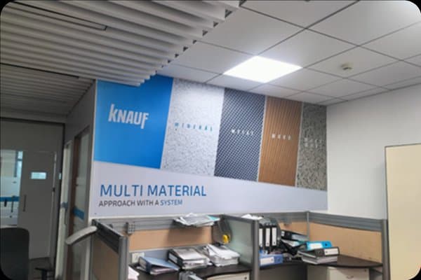 Glass branding for retail store facade