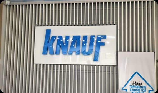 Facade branding and ACP signage for dealership