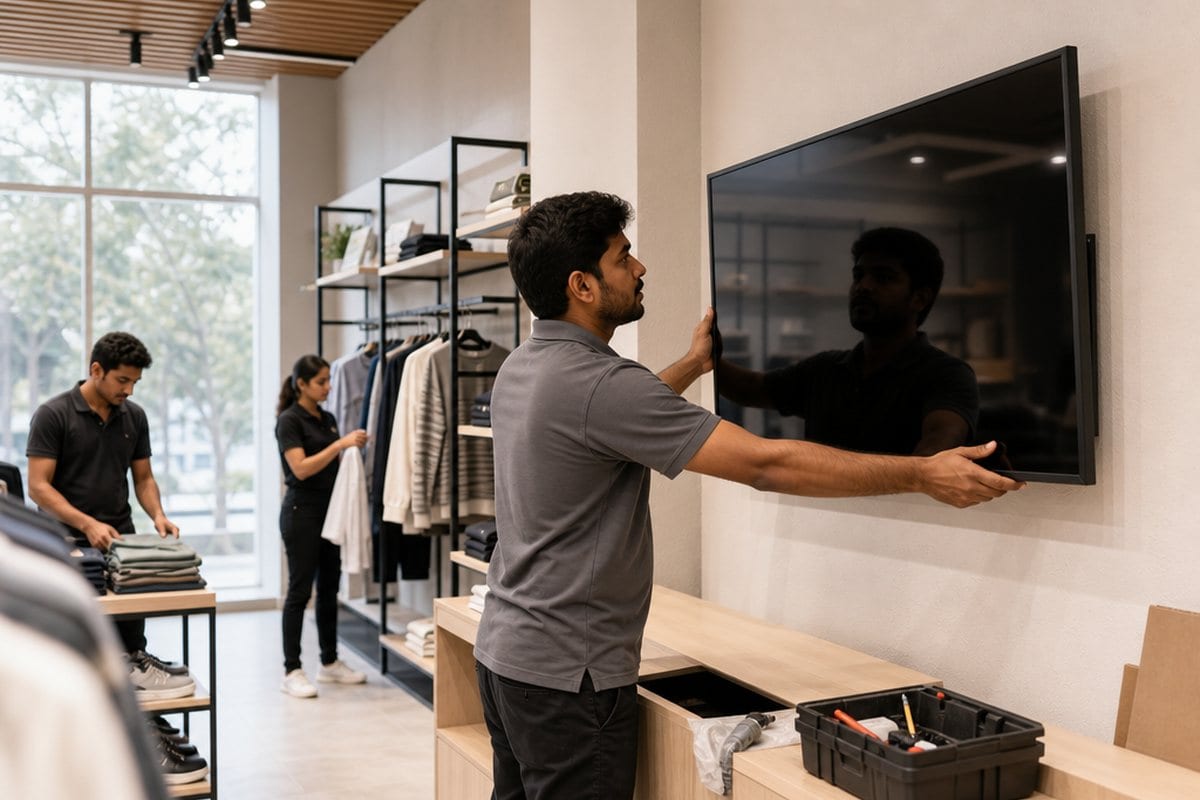 Indoor vs Outdoor Digital Signage: 8 Key Differences & Tips