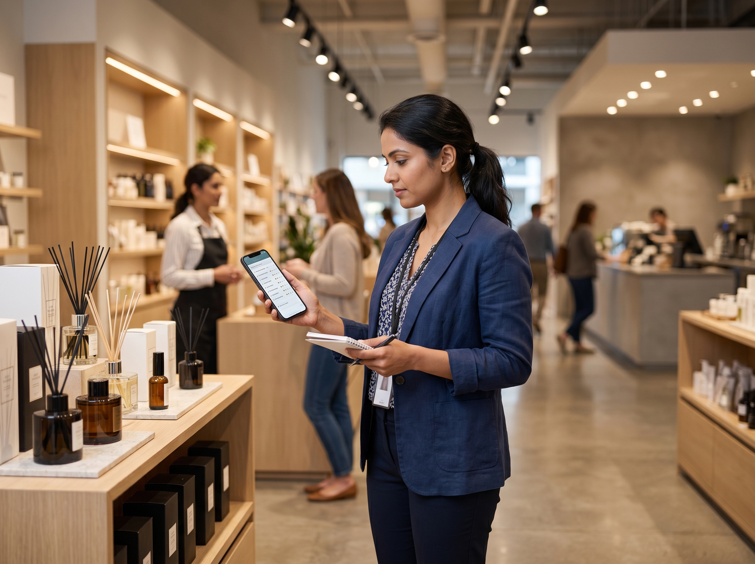 Professional mystery shopping and service quality evaluation